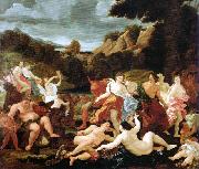 Giovanni Battista Gaulli Called Baccicio Triumph of Bacchus and Ariadne painting